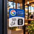 Tarjeta NFC ReseñaGo con Adhesivo – Reseñas de Google